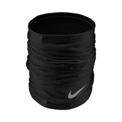 Komin NIKE THERMA FIT WRAP 2.0. Czarne kominy damskie Nike, bez wzorów. Za 129.99 zł.