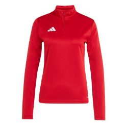 Bluza damska adidas Entrada 26 treningowa. Białe bluzy damskie Adidas, bez wzorów, z materiału, bez kaptura. Za 121.99 zł.