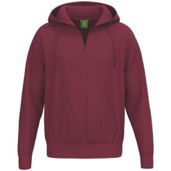 Kurtka z kapturem Erima TS. Czerwone kurtki damskie Erima, xl, bez wzorów, z bawełny, z kapturem. Za 232.50 zł.
