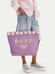 Roxy Torebka CWBEO-ROXY-L-003-09 Fioletowy. Fioletowe shopper bag Roxy, bez dodatków. Za 119.99 zł.