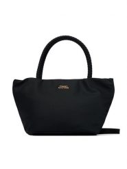 Tommy Hilfiger Torebka Th Marina Bucket Nylon AW0AW18831 Czarny. Czarne torebki klasyczne damskie Tommy Hilfiger, z materiału, bez dodatków. Za 449.99 zł.