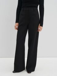 Someday. Spodnie w kolorze czarnym rozmiar: 36. Czarne spodnie materiałowe damskie someday., bez wzorów, z materiału. Za 195.99 zł.