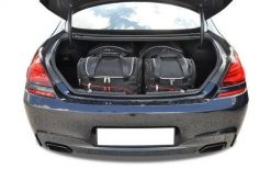 Torby Do Bagażnika Bmw 6 Gran Coupe 2012-2018 4Szt Kjust. Czarne torby podróżne KJUST, bez wzorów, z kauczuku. Za 1,249.00 zł.
