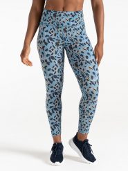 Dare 2b Legginsy sportowe "Influential" w kolorze niebieskim rozmiar: 40. Niebieskie legginsy damskie Dare 2b, bez wzorów, z materiału, outdoorowe. Za 96.60 zł.