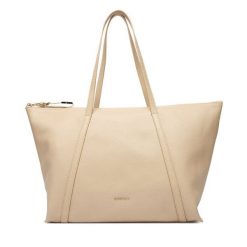 Torebka Coccinelle. Brązowe torebki klasyczne damskie Coccinelle, bez dodatków. Za 1,269.00 zł.