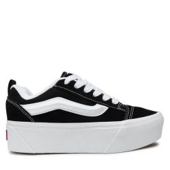 Tenisówki Vans. Czarne trampki damskie Vans, bez wzorów, bez zapięcia. Za 309.99 zł.