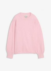 Sweter z bawełną. Czerwone swetry klasyczne damskie bonprix, z bawełny, bez kołnierzyka. Za 104.99 zł.