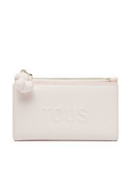 TOUS Portfel Brenda 2002105613 Różowy. Czerwone portfele damskie tous, bez wzorów, ze skóry. Za 399.99 zł.