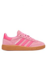 Adidas Sneakersy Handball Spezial LA4006 Różowy. Czerwone buty sportowe dziewczęce Adidas, ze skóry, bez zapięcia. Za 279.99 zł.