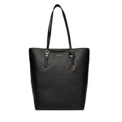 Torebka MICHAEL Michael Kors. Czarne shopper bag MICHAEL Michael Kors, bez wzorów, bez dodatków. Za 679.99 zł.