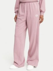 Calvin Klein Jeans Spodnie dresowe LV047H224G Różowy ciemny Regular Fit. Czerwone spodnie dresowe damskie Calvin Klein Jeans, m, bez wzorów, z bawełny. Za 409.99 zł.