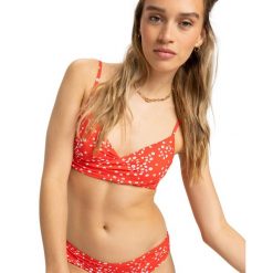 Stanik bikini typu bralette PT BEACH CLASSICS Czerwony Kobiety. Czerwone bikini Roxy, bez wzorów, z elastanu. Za 168.90 zł.
