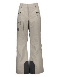 Helly Hansen Spodnie narciarskie "Powderqueen" w kolorze beżowym rozmiar: S. Brązowe spodnie dresowe damskie Helly Hansen, s, bez wzorów, z materiału, narciarskie, Primaloft. Za 549.06 zł.