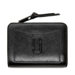 Portfel Marc Jacobs. Czarne portfele damskie Marc Jacobs, bez wzorów. Za 639.99 zł.