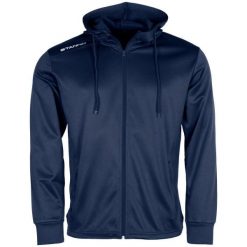 Bluza dresowa z kapturem zapinana na zamek Stanno Field. Niebieskie bluzy damskie STANNO, xl, bez wzorów, z dresówki, z kapturem. Za 171.50 zł.