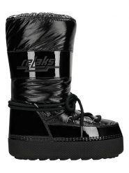 Relaks Skórzane kozaki zimowe w kolorze czarnym rozmiar: 39. Czarne kozaki damskie Relaks, na zimę, z materiału, bez obcasa, na platformie, bez zapięcia. Za 362.85 zł.