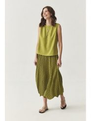 TATUUM Spódnica w kolorze zielonym rozmiar: XL. Zielone spódnice damskie TATUUM, xl, bez wzorów, maxi. Za 224.95 zł.