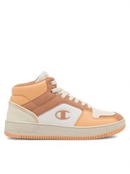 Champion Sneakersy Mid Cut Shoe Reboundn 2.0 Id S11471-OS015 Pomarańczowy. Brązowe obuwie sportowe damskie Champion, z syntetyku, bez zapięcia. W wyprzedaży za 207.99 zł.