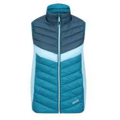 Damska Kamizelka Harrock II Baffled Gilet. Niebieskie kamizelki damskie Regatta, m, bez wzorów, bez kaptura. Za 102.99 zł.