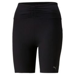 Spodenki fitness damskie PUMA Studio Foundation. Czarne spodenki sportowe damskie Puma, xs, bez wzorów, z elastanu, na fitness i siłownię. Za 62.99 zł.