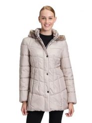 Betty Barclay Płaszcz pikowany w kolorze beżowym rozmiar: 48. Brązowe płaszcze damskie Betty Barclay, bez wzorów, bez kaptura. Za 382.99 zł.