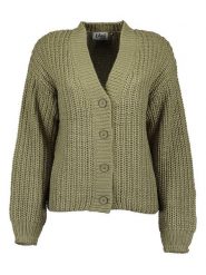 Blue Seven Kardigan w kolorze khaki rozmiar: 42. Brązowe kardigany damskie Blue Seven, bez wzorów, ze splotem. Za 66.16 zł.