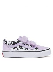 Vans Tenisówki Old Skool V VN000CYDGRG1 Fioletowy jasny. Fioletowe trampki dziewczęce Vans, bez wzorów, ze skóry, bez zapięcia. Za 259.99 zł.
