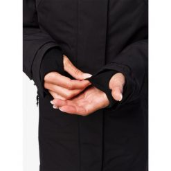 Płaszcz zimowy damski Didriksons Erika Parka 3. Czarne parki damskie Didriksons, na jesień, bez kaptura. Za 996.99 zł.