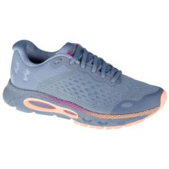 Buty do biegania damskie Under Armour W Hovr Infinite 3. Niebieskie obuwie sportowe damskie Under Armour, bez zapięcia, do biegania. Za 379.99 zł.