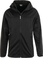 Damska kurtka softshell Promodoro z kapturem czarna 2XL. Czarne kurtki sportowe damskie Erima, na jesień, s, bez wzorów, z materiału, z kapturem. Za 233.99 zł.