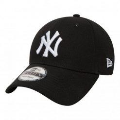 Czapka z daszkiem New Era 9FORTY MLB New York Yankees Czarna - 10531941. Czarne czapki z daszkiem damskie New Era, na wiosnę, bez wzorów. Za 99.99 zł.