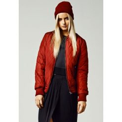 Parka dla kobiet Urban Classic diamond nylon. Brązowe parki damskie Urban Classics, na zimę, z nylonu, bez kaptura. Za 237.00 zł.