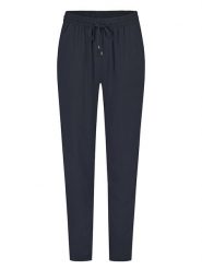 Sublevel Spodnie w kolorze granatowym rozmiar: XXL. Niebieskie spodnie materiałowe damskie Sublevel, bez wzorów, z materiału. Za 60.99 zł.