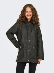 ONLY Parka "Mountain" w kolorze czarnym rozmiar: S. Czarne parki damskie Only, s, bez kaptura. Za 131.74 zł.