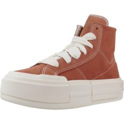 Buty CONVERSE CHUCK TAYLOR ALL STAR CRUISE HI Brązowy. Brązowe obuwie sportowe casual damskie Converse, ze skóry, bez zapięcia. Za 306.99 zł.