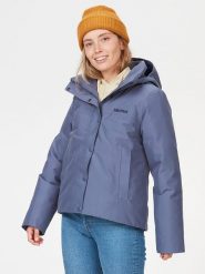 Marmot Kurtka puchowa "Chelsea" w kolorze błękitnym rozmiar: XL. Niebieskie kurtki damskie Marmot, xl, bez wzorów, z puchu, bez kaptura. Za 483.17 zł.