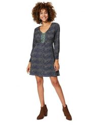 Aller Simplement Sukienka w kolorze granatowym rozmiar: 42. Niebieskie sukienki damskie Aller Simplement, bez wzorów, klasyczne, bez ramiączek. Za 48.05 zł.