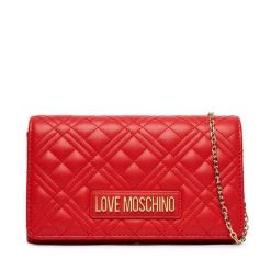 Torebka LOVE MOSCHINO. Czerwone torebki wieczorowe damskie Love Moschino, bez wzorów, bez dodatków. Za 609.99 zł.