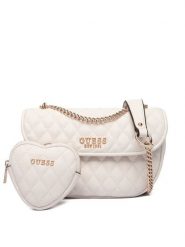 Guess Torebka Atabey HWQG98 94210 Écru. Torebki klasyczne damskie Guess, ze skóry, bez dodatków. Za 589.99 zł.