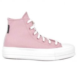 Buty do chodzenia damskie Converse A06148C. Niebieskie obuwie sportowe casual damskie Converse, z materiału, bez zapięcia. W wyprzedaży za 382.15 zł.