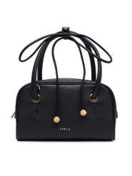 Furla Torebka Poppy Mini WE00915 BX4573 CN O6000 Czarny. Czarne torebki klasyczne damskie Furla, ze skóry, bez dodatków. Za 1,169.00 zł.
