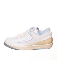 Nike Skórzane sneakersy "Jordan 2 Retro Low" ze wzorem rozmiar: 40,5. Obuwie sportowe damskie Nike, z materiału, bez zapięcia. Za 420.68 zł.