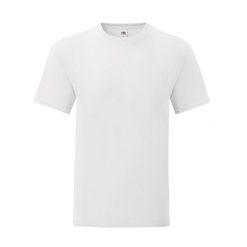 Kultowa Koszulka Unisex Dla Dorosłych. Białe bluzki damskie Fruit of the Loom, l, bez wzorów, sportowe, bez kołnierzyka, bez ramiączek. Za 29.99 zł.