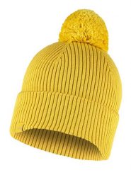 Buff Czapka "Tim" w kolorze żółtym rozmiar: onesize. Żółte czapki damskie Buff, bez wzorów, z wełny. Za 128.95 zł.