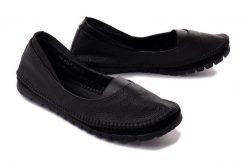 MACIEJKA 05840-01/00-1 czarny, baleriny damskie. Czarne balerinki damskie Maciejka, bez wzorów, z gumy. Za 289.90 zł.