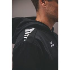Kurtka z kapturem Erima Cmpt Wings Black Junior. Czarne kurtki damskie Erima, m, bez wzorów, z materiału, z kapturem. Za 284.05 zł.