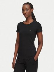 Emporio Armani Underwear T-Shirt EW002904 AF25589 UC001 Czarny Regular Fit. Czarne t-shirty damskie Emporio Armani Underwear, xl, bez wzorów, z bawełny, bez kołnierzyka. Za 244.99 zł.