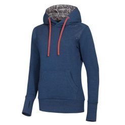 Bluza z kapturem damska Ocun Hoodie. Niebieskie bluzy damskie Ocun, bez wzorów, z kapturem. Za 323.99 zł.