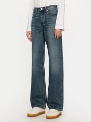 Tommy Hilfiger Jeansy WW0WW42800 Granatowy Loose Fit. Niebieskie jeansy damskie Tommy Hilfiger. Za 399.99 zł.