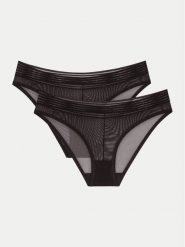 Triumph Komplet fig Tempting Sheer 10218591 Czarny. Czarne komplety bielizny Triumph, bez wzorów, z syntetyku. Za 84.99 zł.